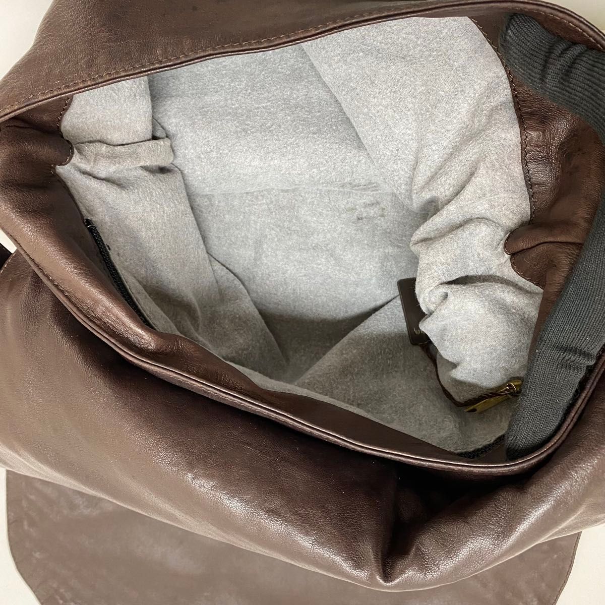 BOTTEGA VENETA ブラウン イントレチャートショルダーバッグ BOTTEGA VENETA ブラウン イントレチャートショルダーバッグ
