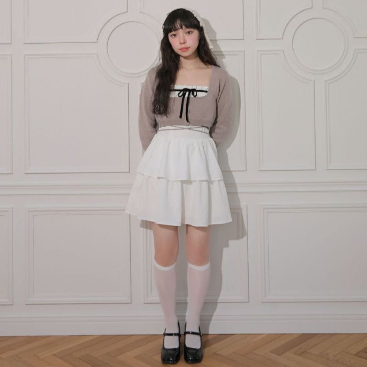 BUBBLES レイヤードティアードワンピース ピンク S|Yahoo BUBBLES レイヤードティアードワンピース ピンク S|Yahoo