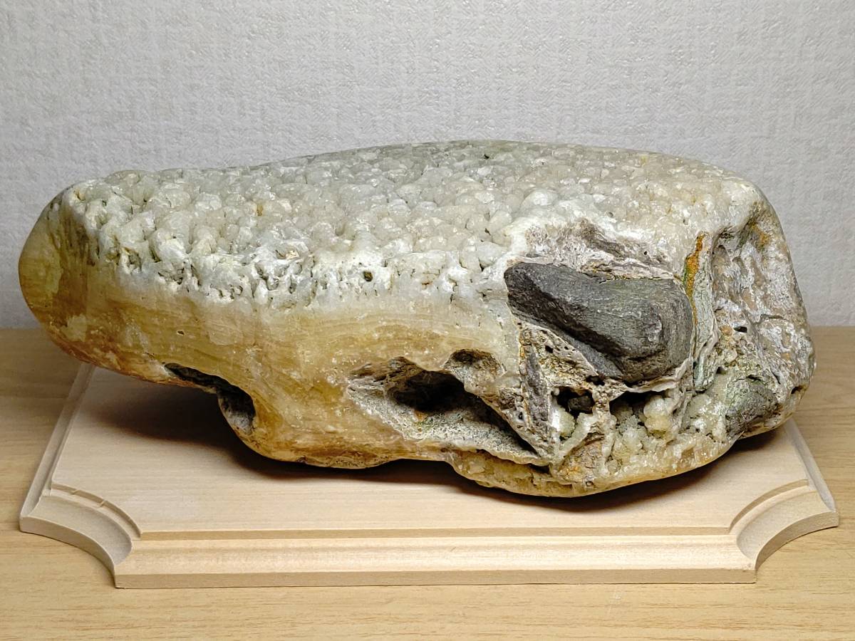 ヤフオク! - ◇黄メノウ◇ 3kg 瑪瑙 メノウ アゲート 原石 誕生石...