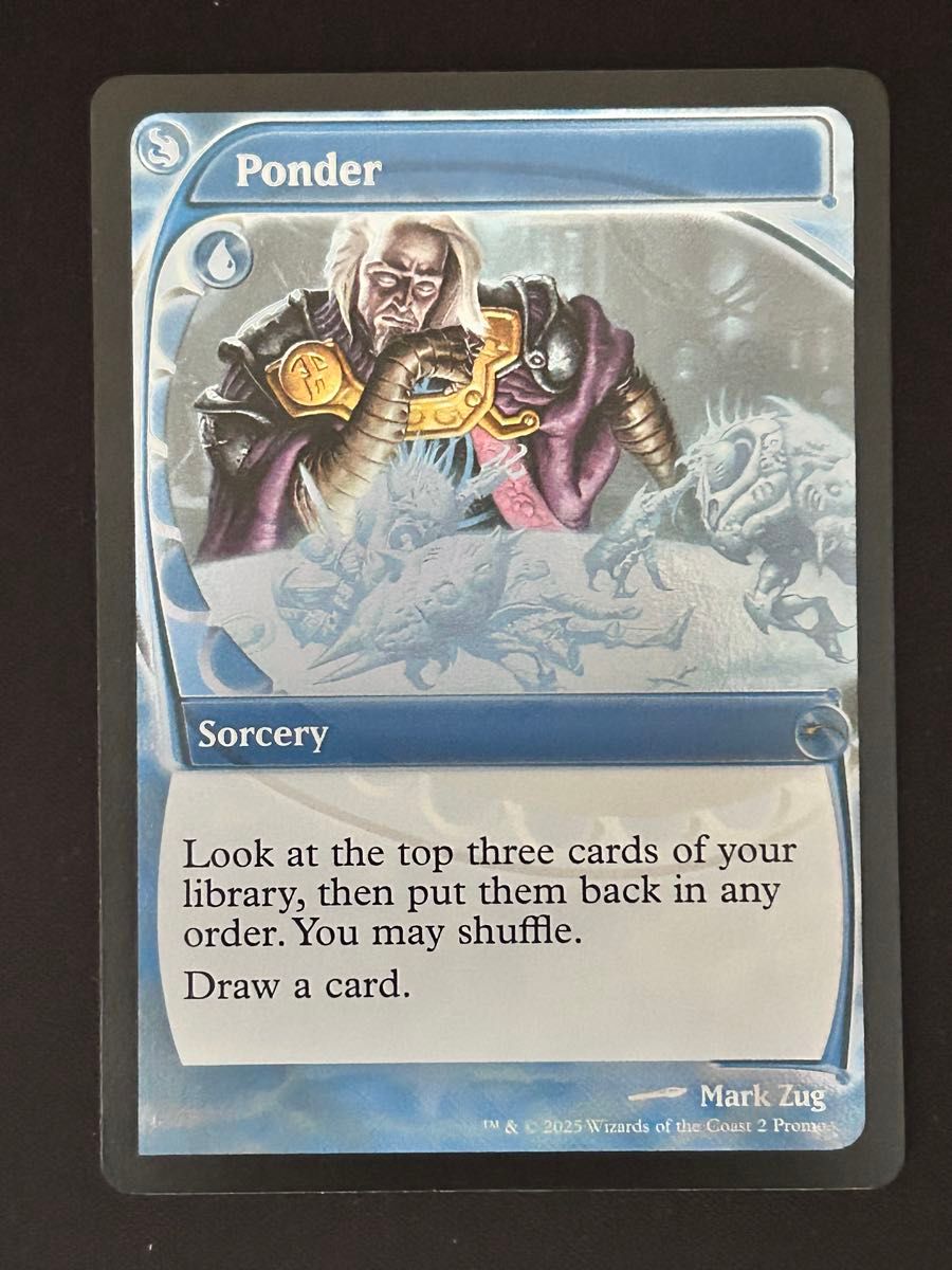 MTG 思案 / Ponder EN 未来枠Foil 1枚|Yahoo!フリマ(旧PayPay MTG 思案 / Ponder EN 未来枠Foil 1枚|Yahoo!フリマ(旧PayPay