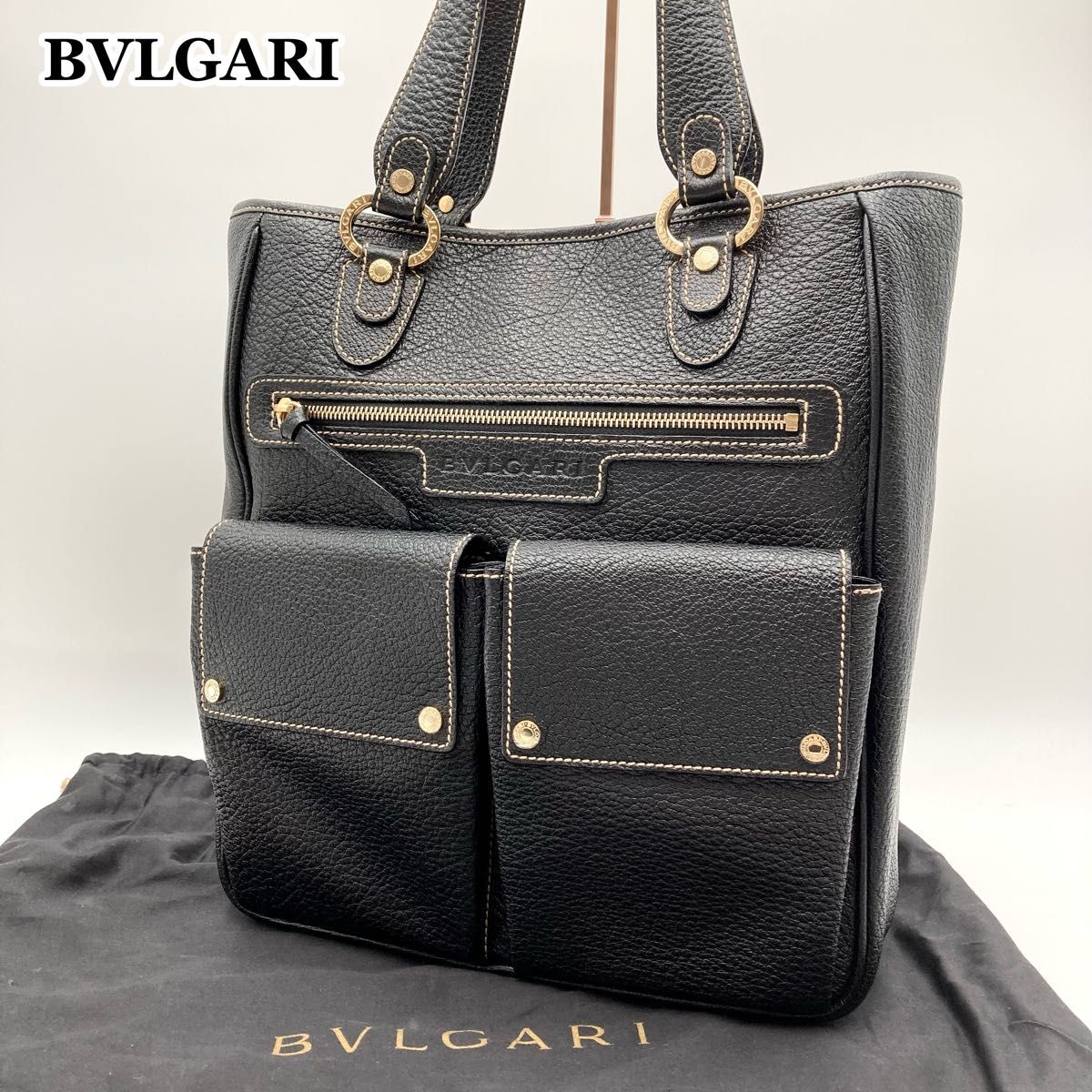 高級感【超美品・使用感少ない】BVLGARI ブルガリ トートバッグ 高級感【超美品・使用感少ない】BVLGARI ブルガリ トートバッグ