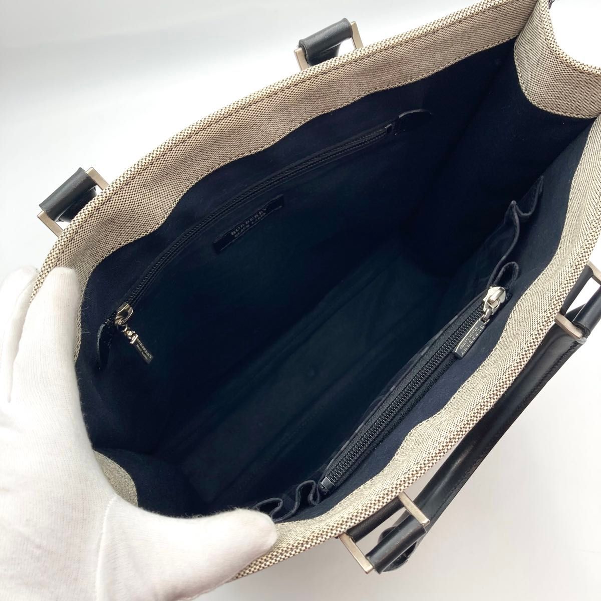 希少【極美品】BURBERRY BLACK LABEL バーバリー トートバッグ 希少【極美品】BURBERRY BLACK LABEL バーバリー トートバッグ