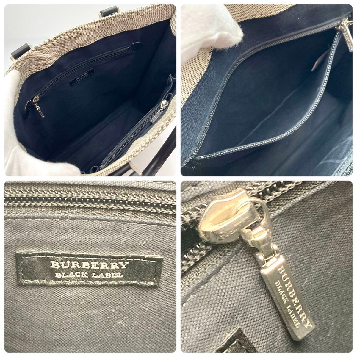 希少【極美品】BURBERRY BLACK LABEL バーバリー トートバッグ 希少【極美品】BURBERRY BLACK LABEL バーバリー トートバッグ