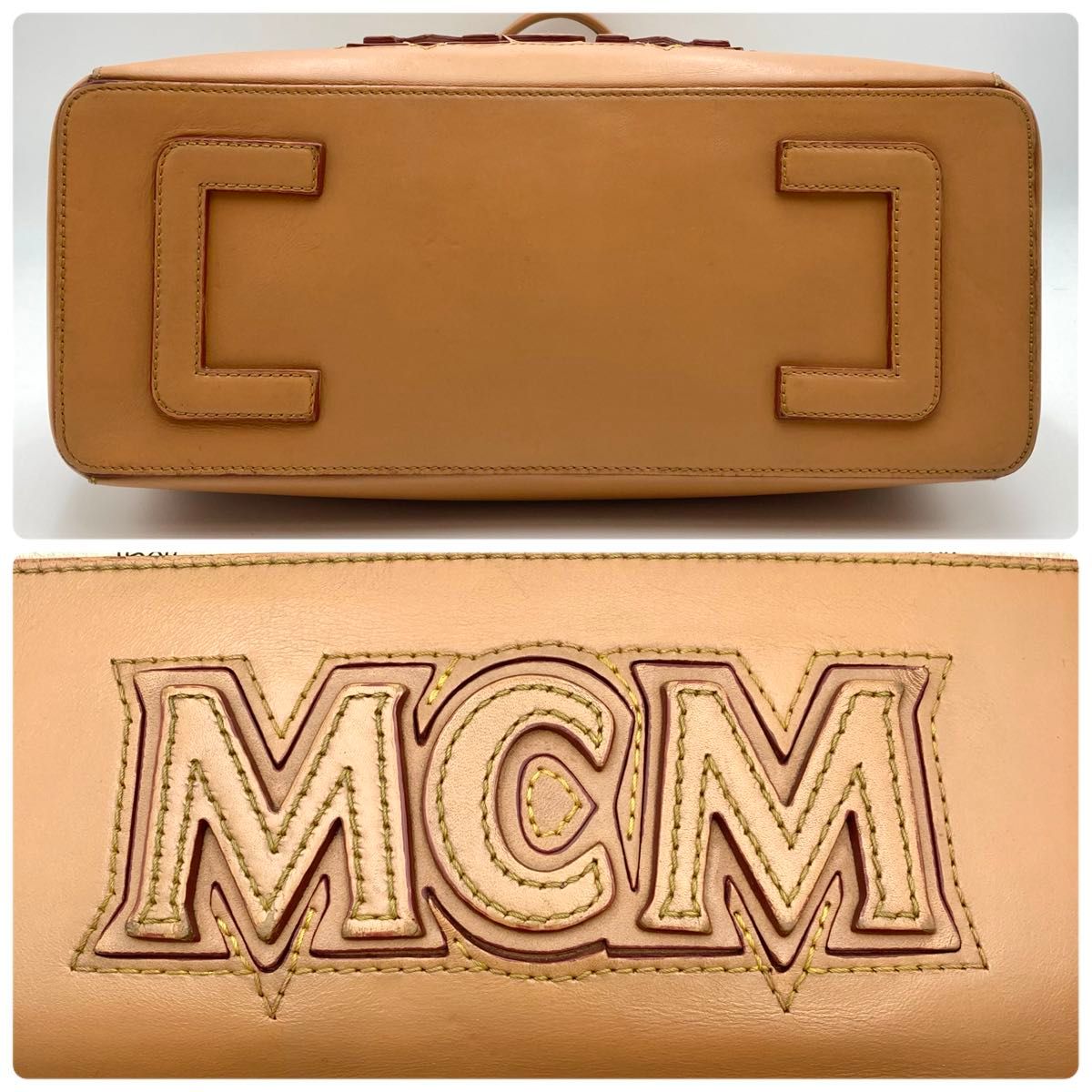 希少モデル【美品】MCM エムシーエム トートバッグ レザー 希少モデル【美品】MCM エムシーエム トートバッグ レザー