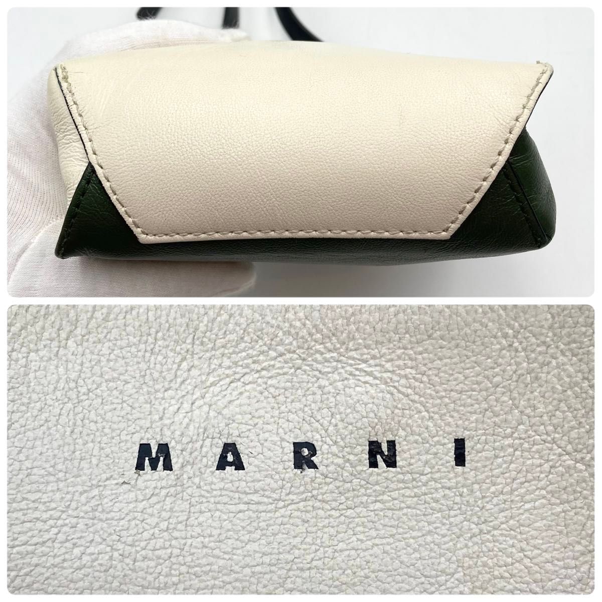 希少 人気モデル【美品】MARNI マルニ ミュゼオソフト ナノ 希少 人気モデル【美品】MARNI マルニ ミュゼオソフト ナノ