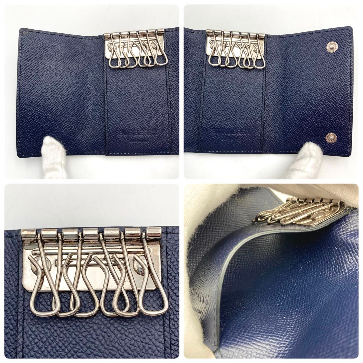 近年モデル【極美品】BURBERRY バーバリー キーケース 6連 ミニ 近年モデル【極美品】BURBERRY バーバリー キーケース 6連 ミニ