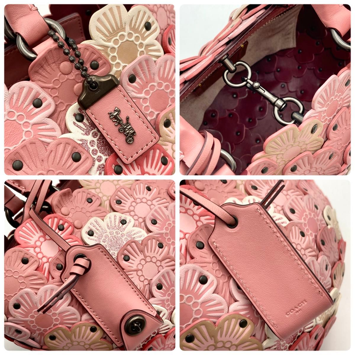 激レア 日本限定【超美品】COACH コーチ ティーローズ 激レア 日本限定【超美品】COACH コーチ ティーローズ