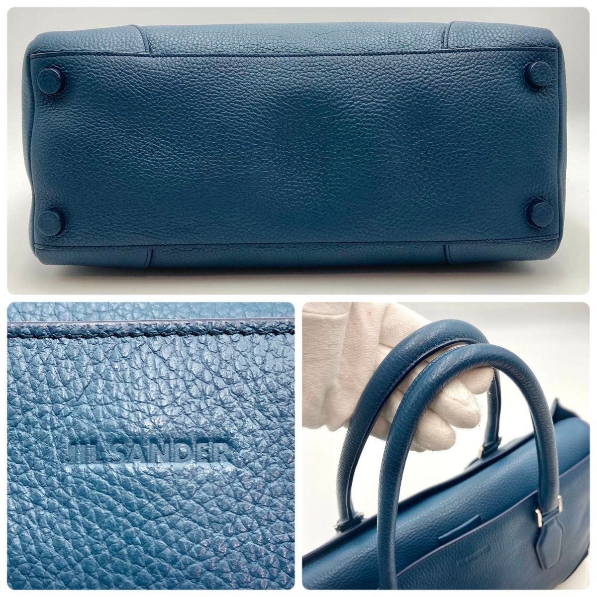 男女OK【超美品】JIL SANDER ジルサンダー トートバッグ レザー 男女OK【超美品】JIL SANDER ジルサンダー トートバッグ レザー
