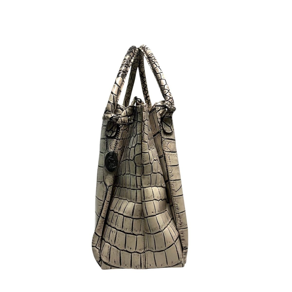 美品】JRA認定 日本製 crocodile クロコダイルレザー ワニ革 美品】JRA認定 日本製 crocodile クロコダイルレザー ワニ革
