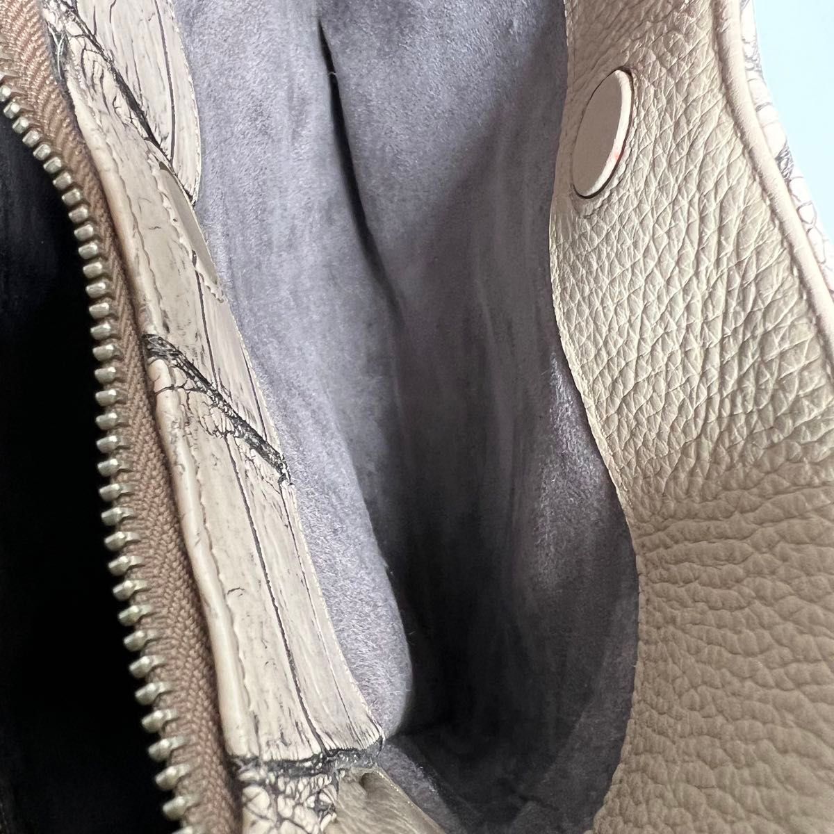 美品】JRA認定 日本製 crocodile クロコダイルレザー ワニ革 美品】JRA認定 日本製 crocodile クロコダイルレザー ワニ革