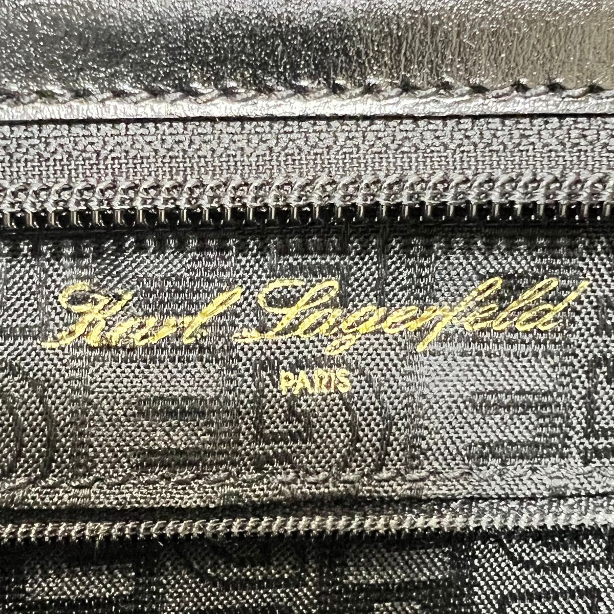 希少品・美品】Karl Lagerfeld カールラガーフェルド ゴールド 希少品・美品】Karl Lagerfeld カールラガーフェルド ゴールド