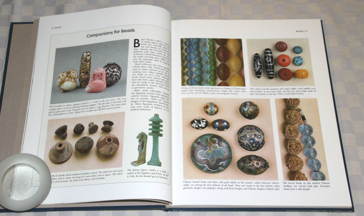 洋書　The Encyclopedia of Collectibles: Beads to Boxes　コレクティブルズ　アンティーク　1978年　 中古本_画像5