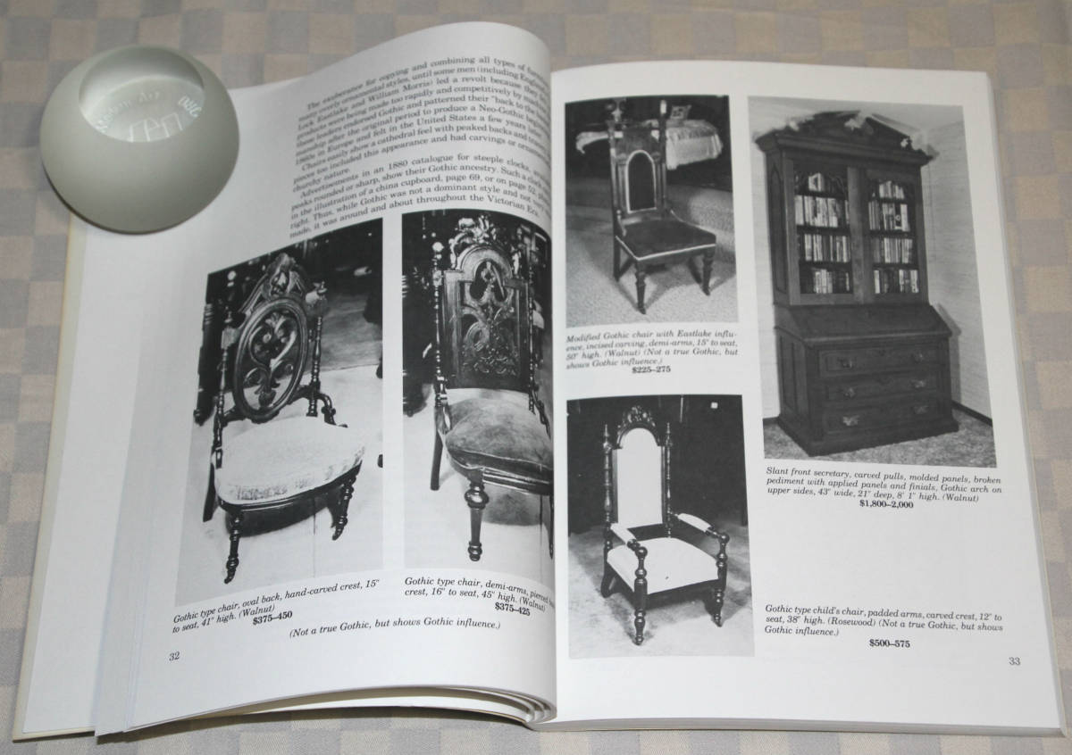 洋書　Victorian Furniture 　ヴィクトリアン家具　Styles and Prices 　Book Ⅱ　様式と価格　 中古本_画像5