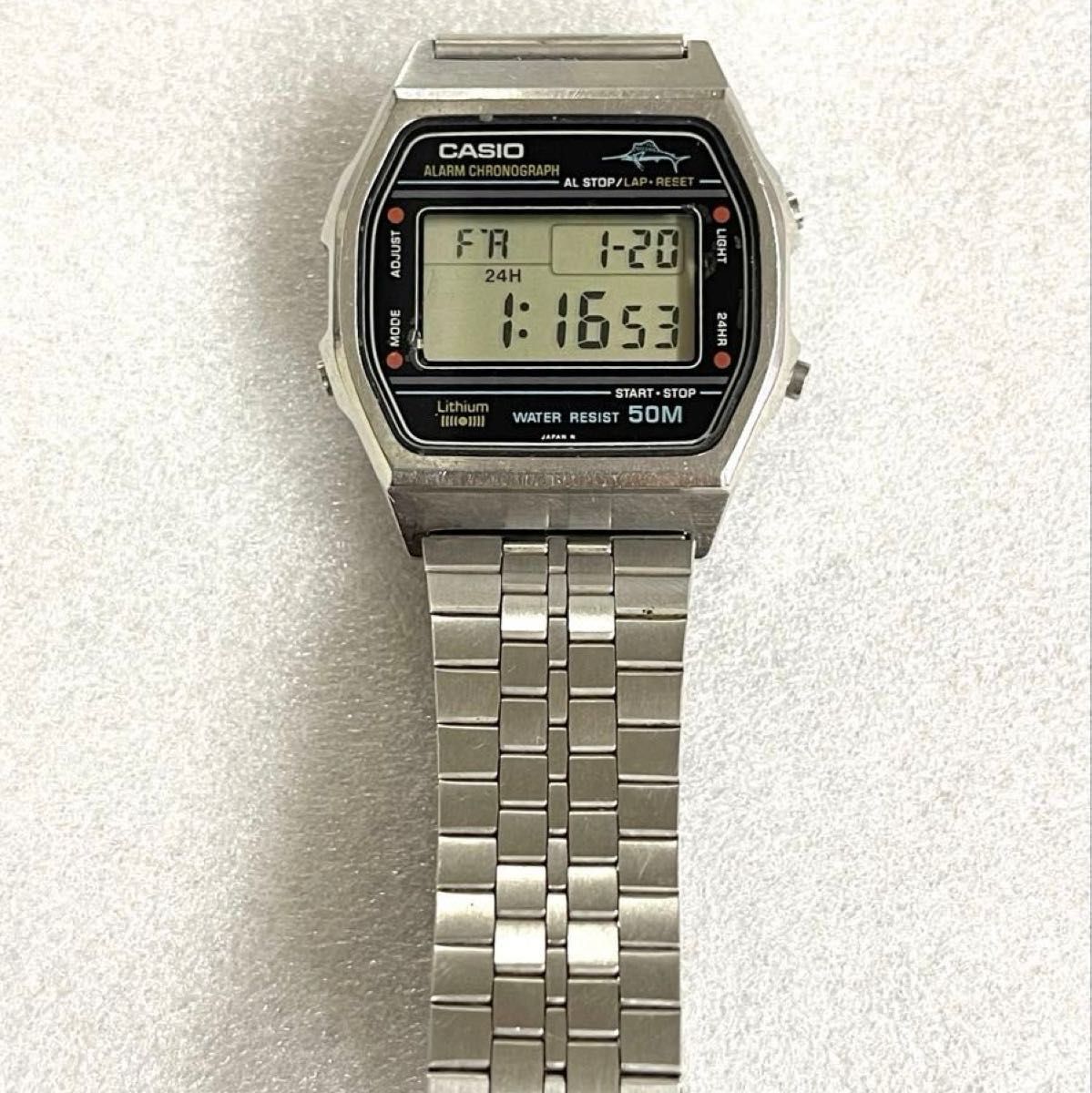 稼働 CASIO W-36 80s カジキ カシオ デジタルウォッチ 稼働 CASIO W-36 80s カジキ カシオ デジタルウォッチ