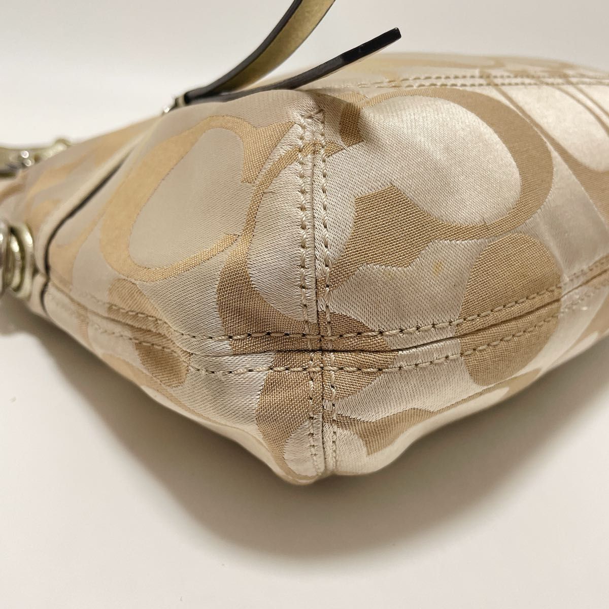 2way仕様】COACH コーチ ハンド ショルダーバッグ シグネチャー 2way仕様】COACH コーチ ハンド ショルダーバッグ シグネチャー
