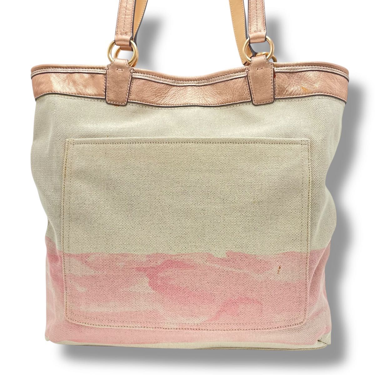 レア】A4収納可 COACH コーチ トートバッグ ターンロック レア】A4収納可 COACH コーチ トートバッグ ターンロック