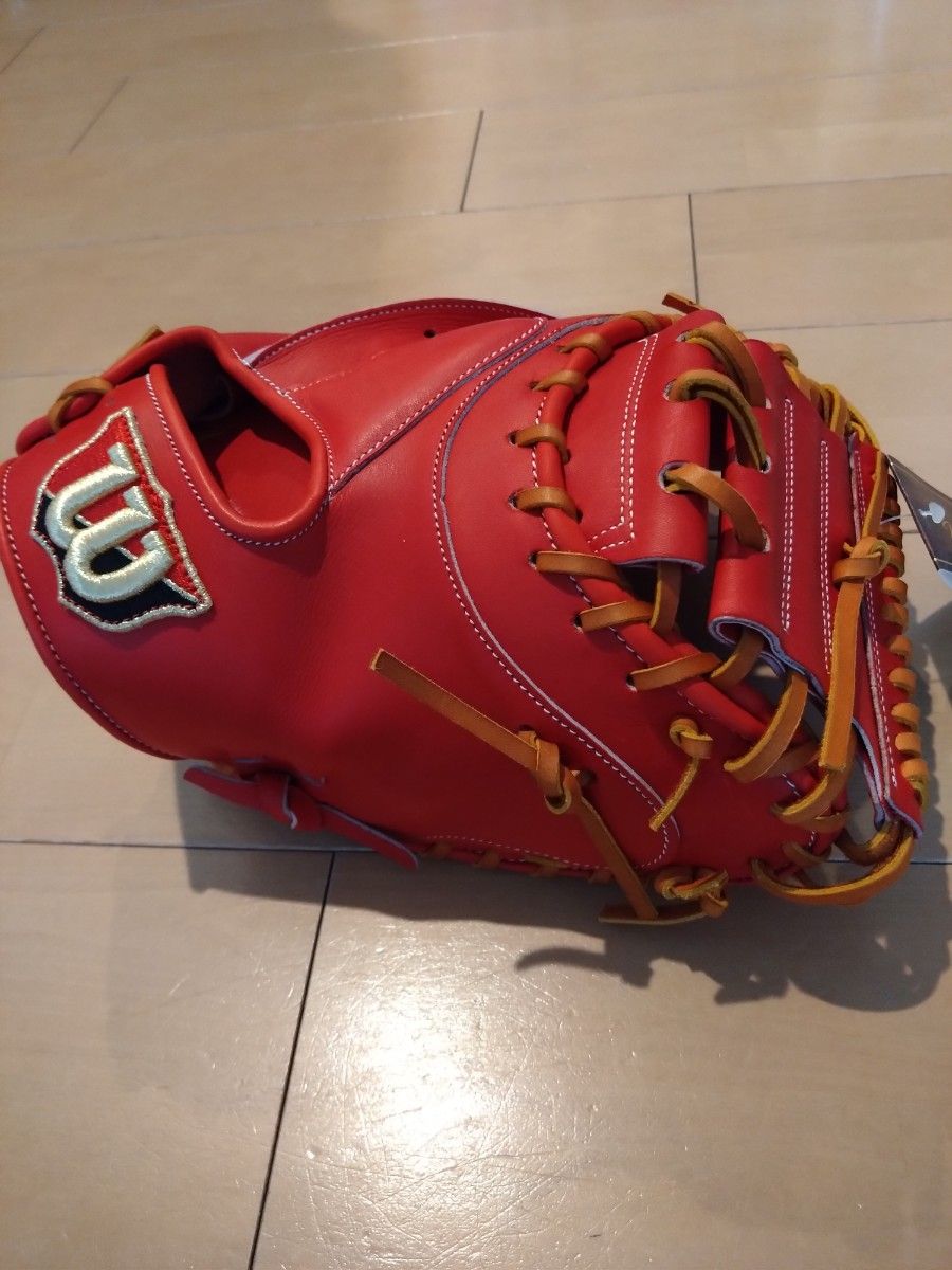 Wilson ウィルソン WBW101111 硬式捕手右投用 Eオレンジ Wilson ウィルソン WBW101111 硬式捕手右投用 Eオレンジ
