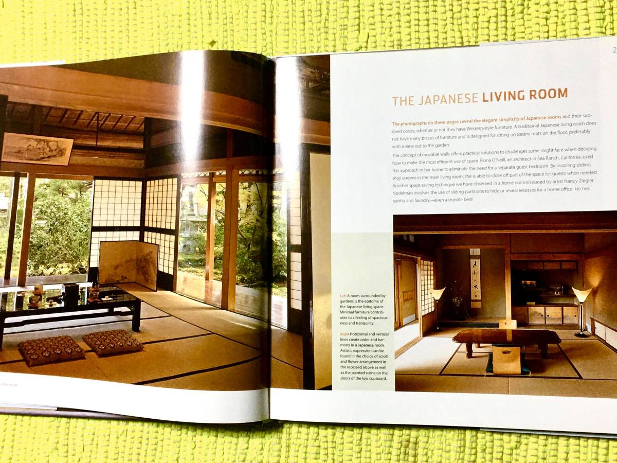 洋書 英語版ハードカバー日本の家屋と庭園本！JAPANESE HOME Inspiration Design Ideas♪