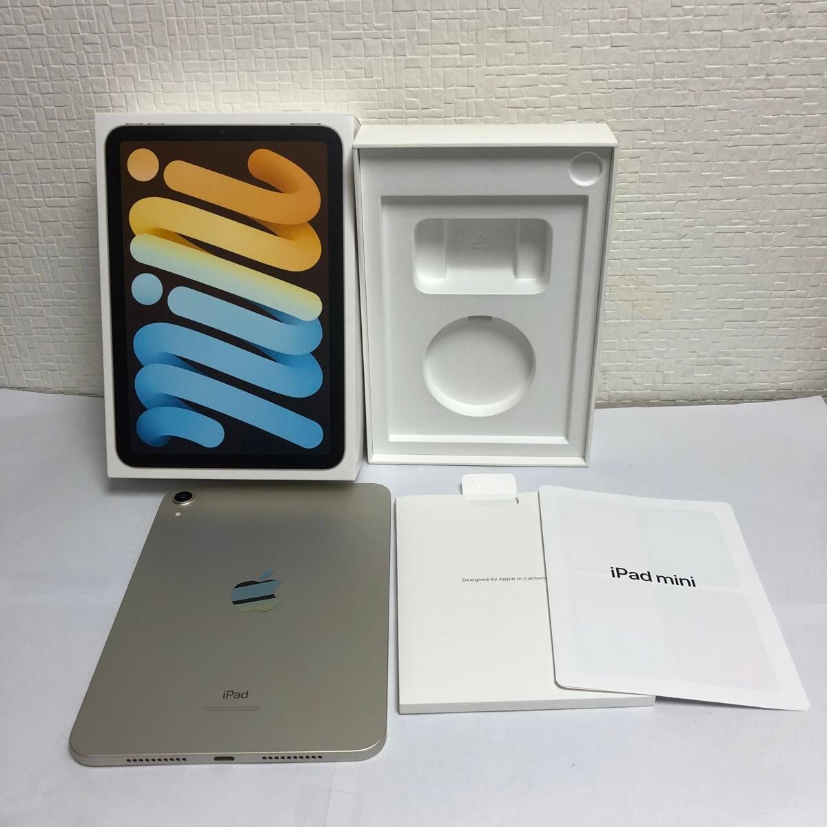 iPad mini(第6世代/2021) Wi-Fiモデル 256GB スターライト No iPad mini(第6世代/2021) Wi-Fiモデル 256GB スターライト No