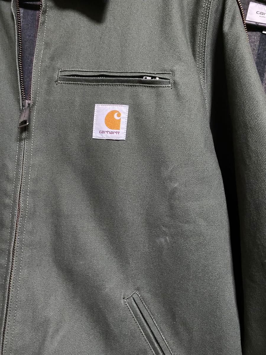 カーハート carhartt wip デトロイトジャケット ダークグリーン カーハート carhartt wip デトロイトジャケット ダークグリーン