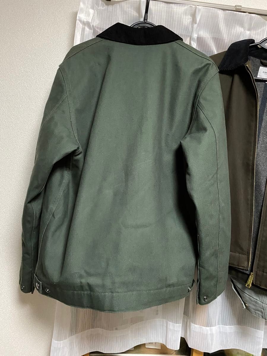 カーハート carhartt wip デトロイトジャケット ダークグリーン カーハート carhartt wip デトロイトジャケット ダークグリーン