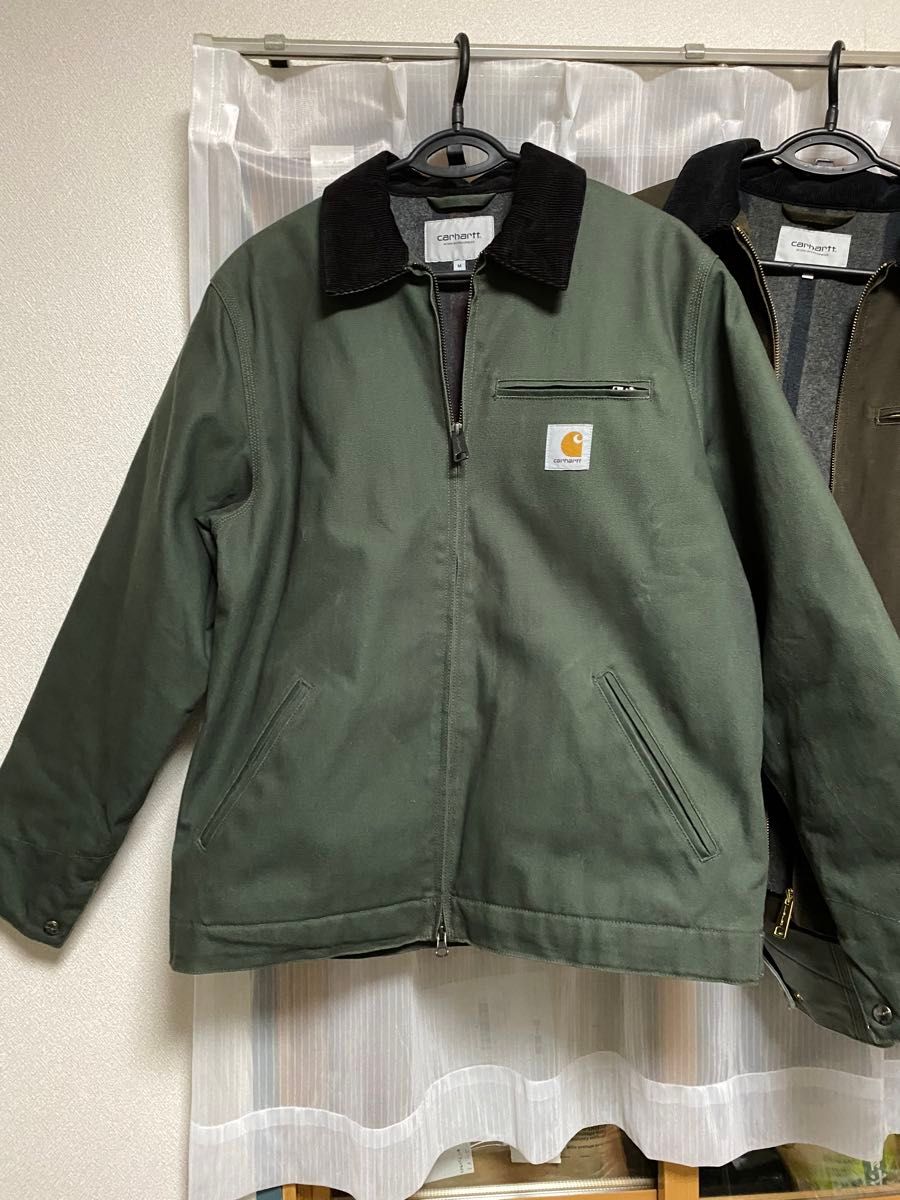 カーハート carhartt wip デトロイトジャケット ダークグリーン カーハート carhartt wip デトロイトジャケット ダークグリーン