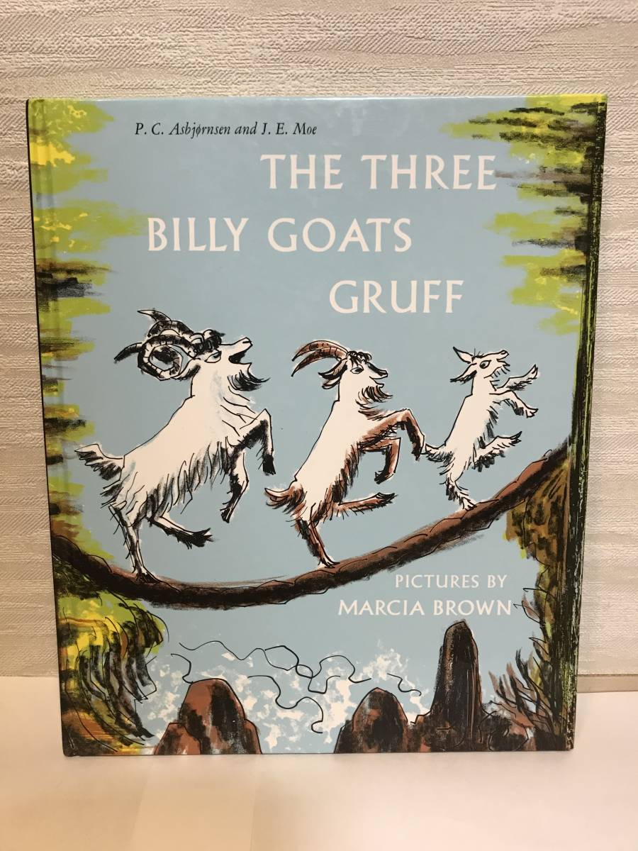  free shipping foreign book picture book <CD none > three ... ... clattering ..THE THREE BILLY GOATS GRUFF[ Marcia * Brown labo education center ]