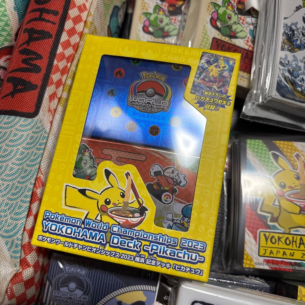 ポケモンWCS2023横浜 記念デッキ 会場限定グッズセット|Yahoo ポケモンWCS2023横浜 記念デッキ 会場限定グッズセット|Yahoo