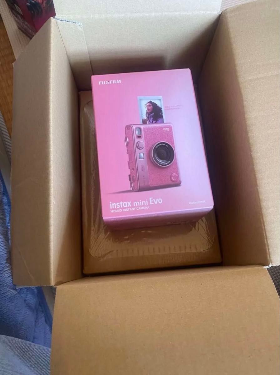 新品未使用 FUJIFILM instax mini Evo Pink チェキ|Yahoo 新品未使用 FUJIFILM instax mini Evo Pink チェキ|Yahoo