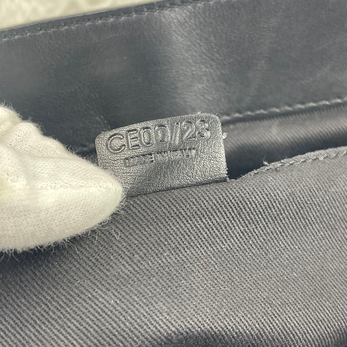 美品 CELINE ブギーバッグ ハンドバッグ レザー ブラック 美品 CELINE ブギーバッグ ハンドバッグ レザー ブラック