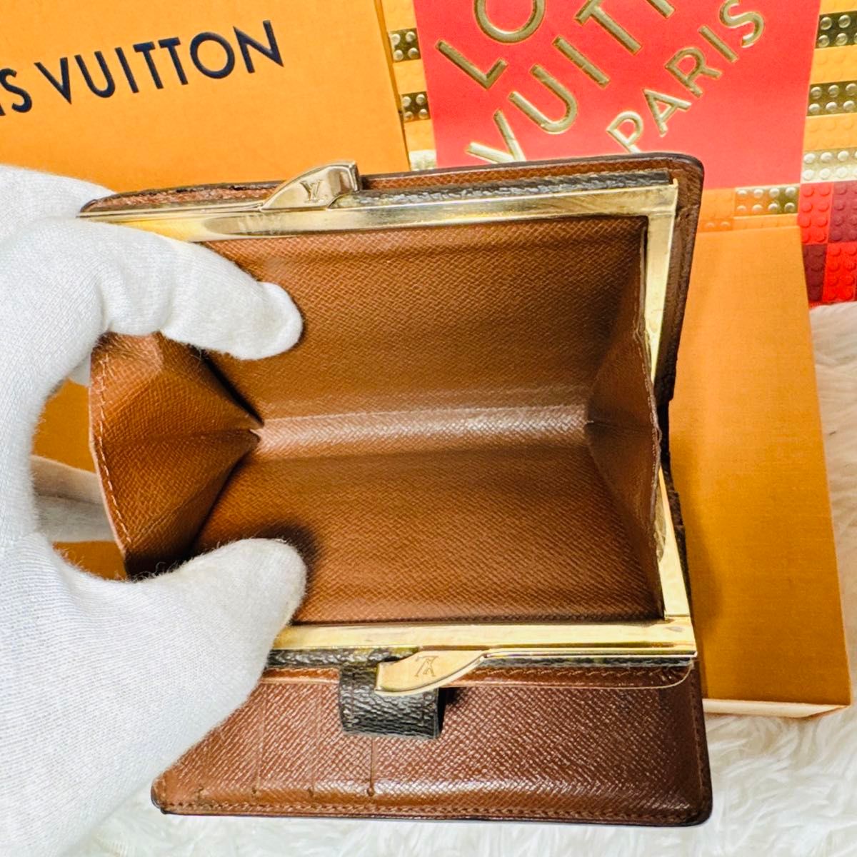 ルイヴィトン モノグラム ポルトモネ ビエ ヴィエノワ がま口 ルイヴィトン モノグラム ポルトモネ ビエ ヴィエノワ がま口