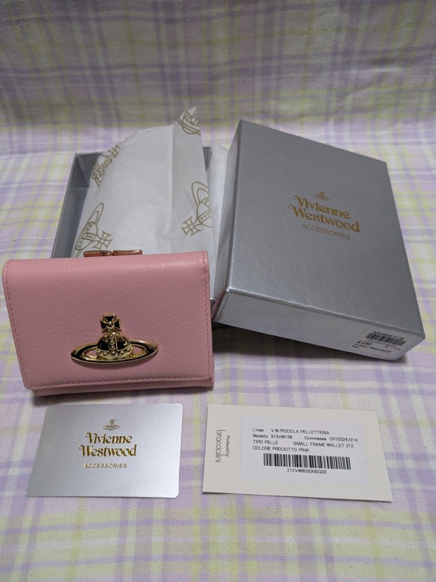 未使用Vivienne Westwood三つ折り財布 ピンク 913VW138|Yahoo 未使用Vivienne Westwood三つ折り財布 ピンク 913VW138|Yahoo