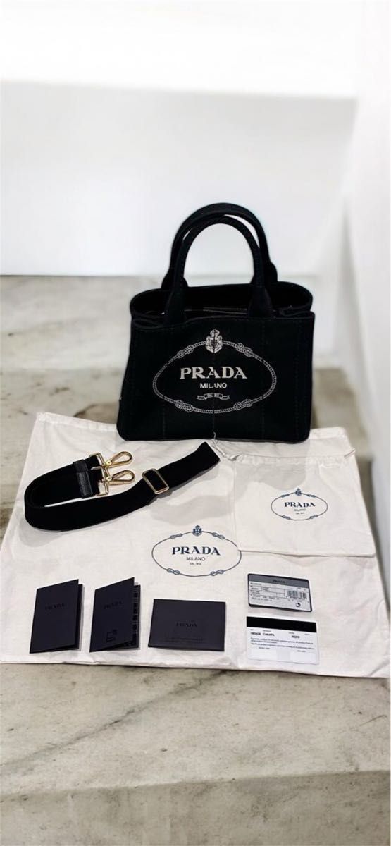 極美品】PRADA プラダ カナパ 角スレ無し ショルダー付き|Yahoo 極美品】PRADA プラダ カナパ 角スレ無し ショルダー付き|Yahoo