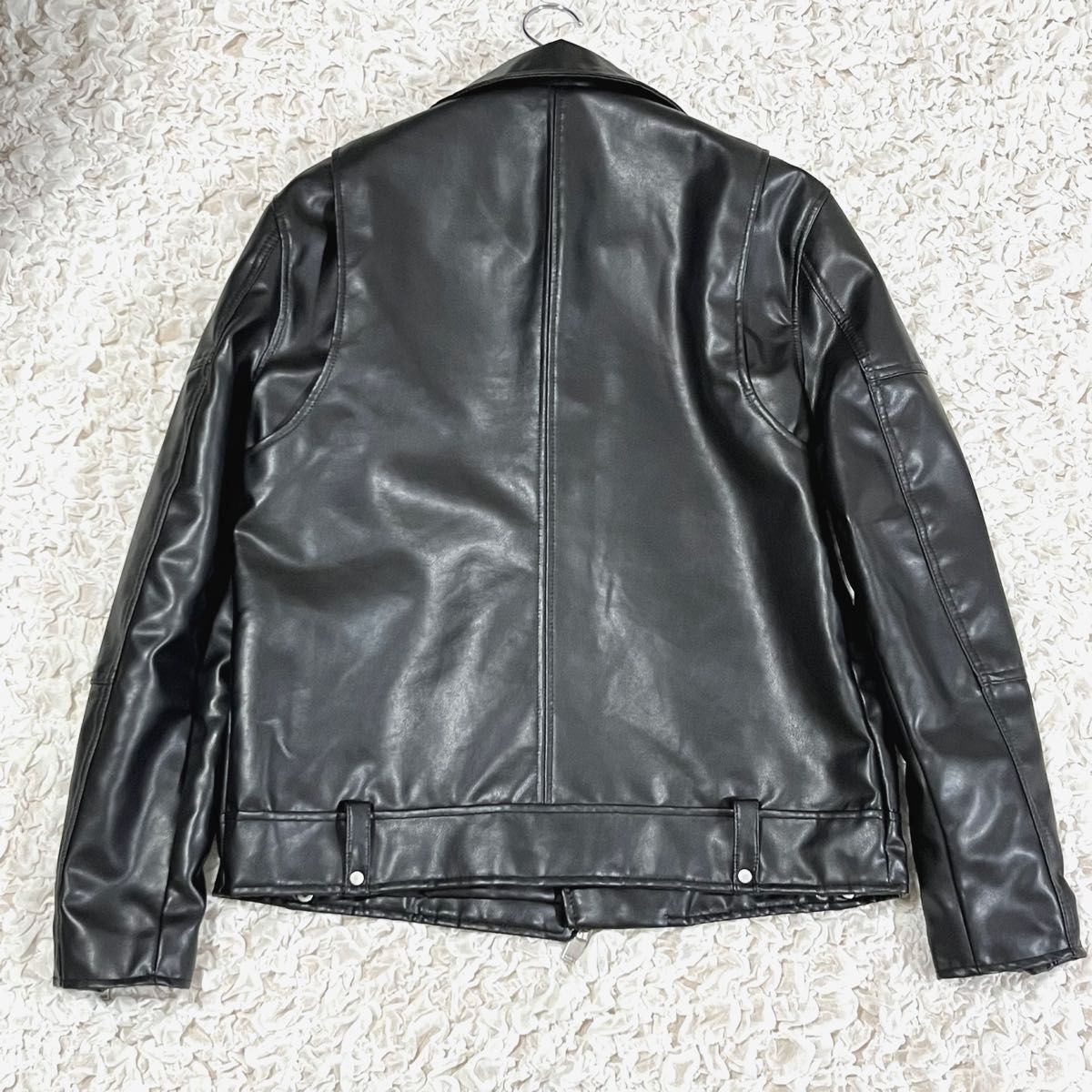 美品 ZARA ザラ レザージャケット ライダース 革ジャン ダブル 美品 ZARA ザラ レザージャケット ライダース 革ジャン ダブル
