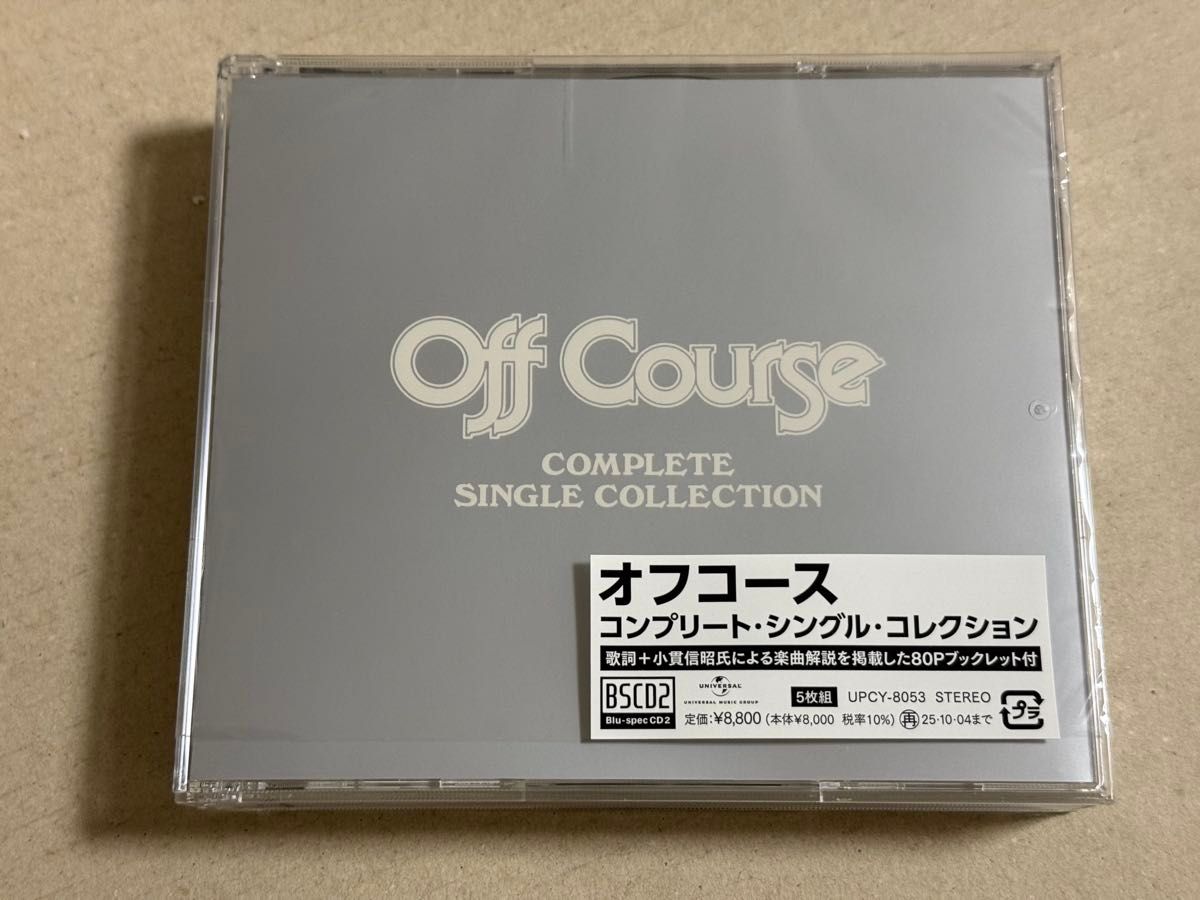 オフコース 5枚組CD コンプリート・シングル・コレクション オフコース 5枚組CD コンプリート・シングル・コレクション