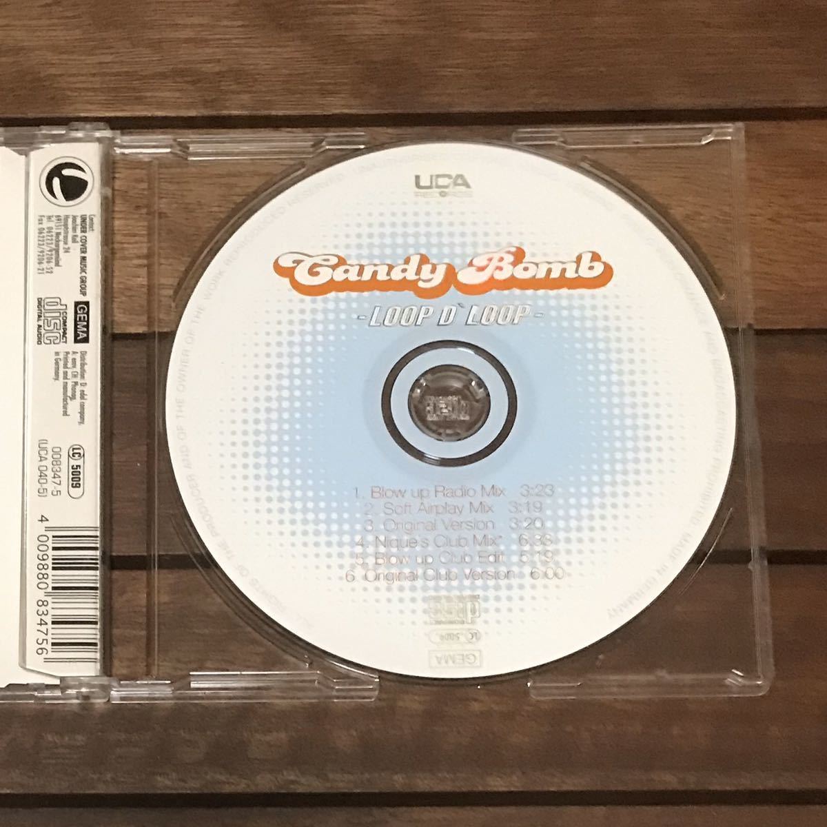 【eu-rap】Candy Bomb / Loop D' Loop［CDs］《3f035》_画像3