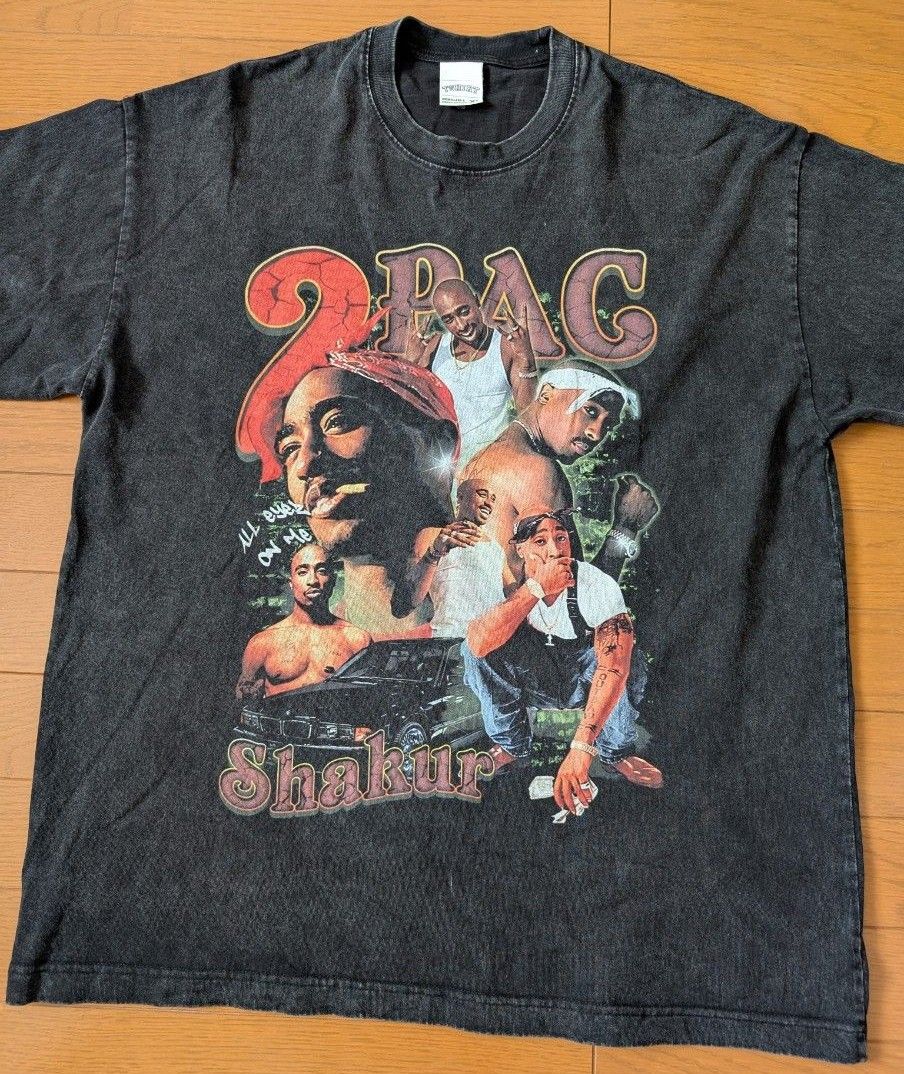 美品】2Pac Tシャツ XLサイズ ヴィンテージ風 アメカジ HIPHOP 美品】2Pac Tシャツ XLサイズ ヴィンテージ風 アメカジ HIPHOP