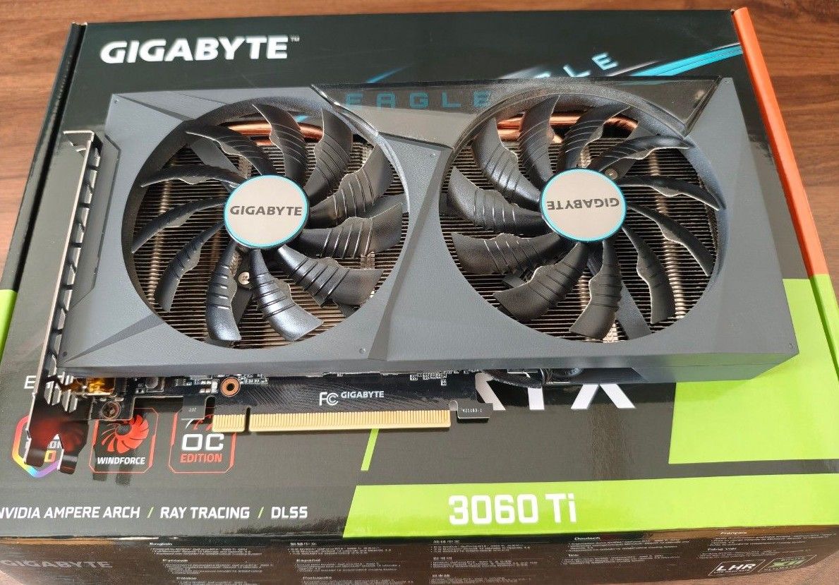 GIGABYTE GeForce RTX3060Ti EAGLE OC 8G グラフィックボード GIGABYTE GeForce RTX3060Ti EAGLE OC 8G グラフィックボード