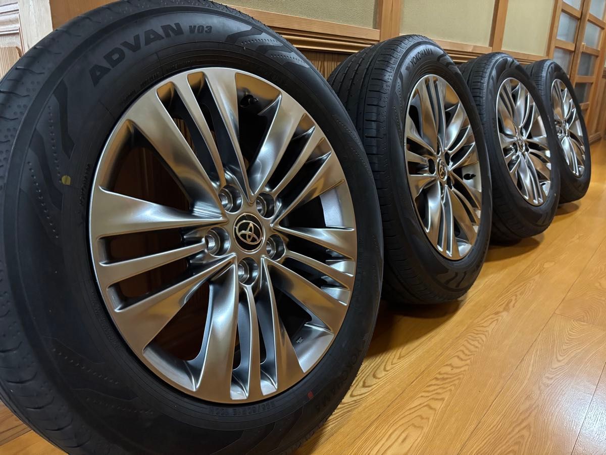 40アルファード ヴェルファイア純正ホイールセット225/60R18 40アルファード ヴェルファイア純正ホイールセット225/60R18