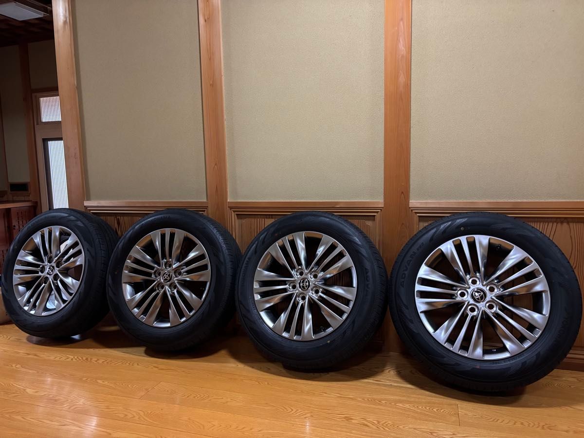 40アルファード ヴェルファイア純正ホイールセット225/60R18 40アルファード ヴェルファイア純正ホイールセット225/60R18