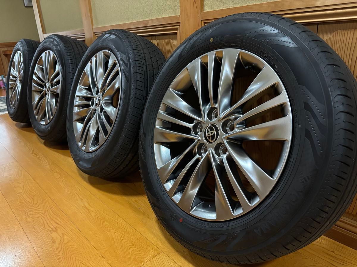 40アルファード ヴェルファイア純正ホイールセット225/60R18 40アルファード ヴェルファイア純正ホイールセット225/60R18