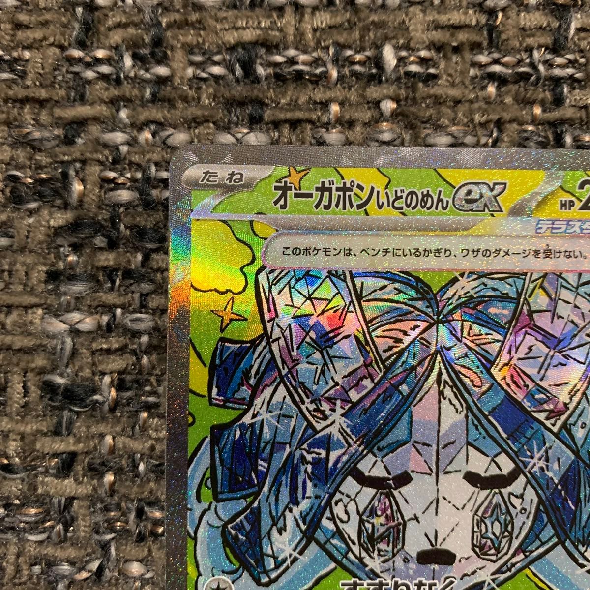 ポケモンカード オーガポン いどのめん SAR テラスタルフェスex ポケモンカード オーガポン いどのめん SAR テラスタルフェスex