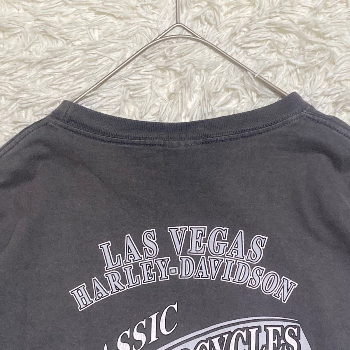HARLEY-DAVIDSON USA製 00s Tシャツ XL 両面プリント イーグル HARLEY-DAVIDSON USA製 00s Tシャツ XL 両面プリント イーグル
