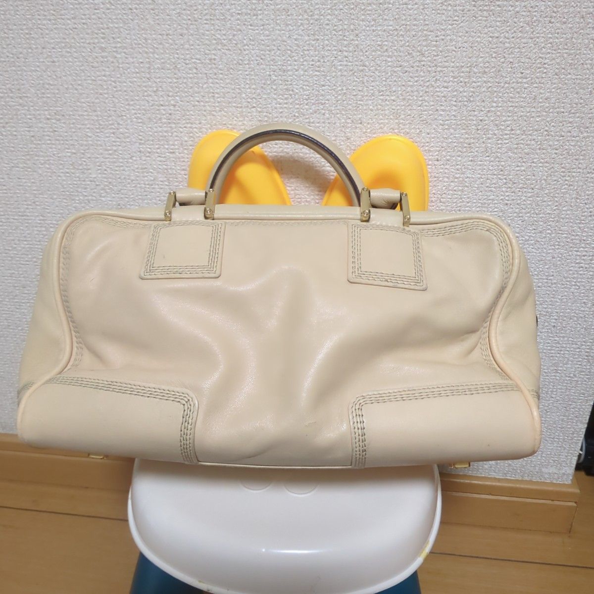 GWまでの出品】LOEWE ロエベ ハンドバッグ レザー アマソナ28 GWまでの出品】LOEWE ロエベ ハンドバッグ レザー アマソナ28