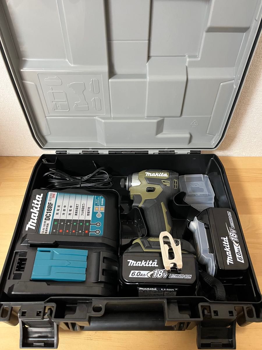 マキタ 充電式インパクトドライバ TD173DRGXO(オリーブ)中古品 マキタ 充電式インパクトドライバ TD173DRGXO(オリーブ)中古品