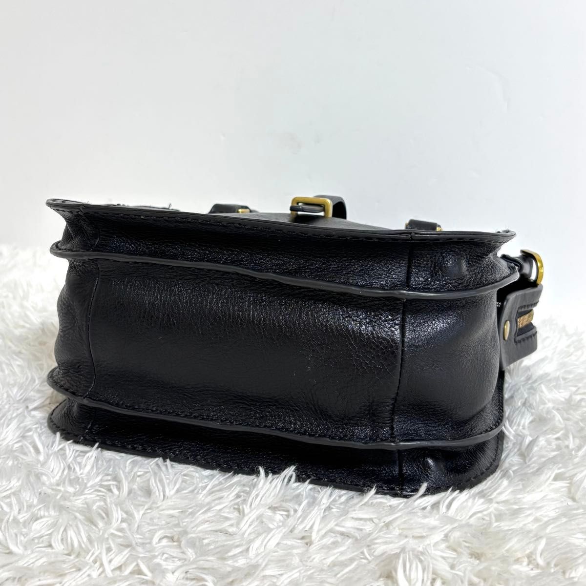 極美品】 フォッシル ライダーサッチェル ショルダーバッグ 2way 極美品】 フォッシル ライダーサッチェル ショルダーバッグ 2way