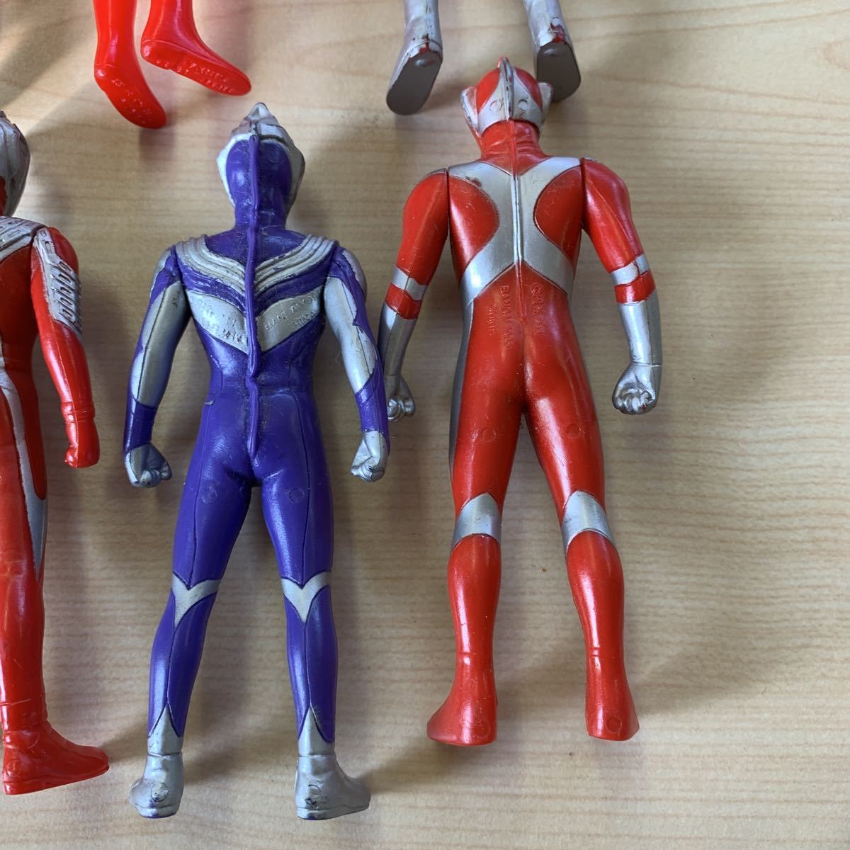 【中古品】ウルトラマン ソフビ人形 1995年 当時物 ウルトラマンソフビ ウルトラマン セブン 帰ってきたウルトラマン エース ティガ ゼアス_画像10