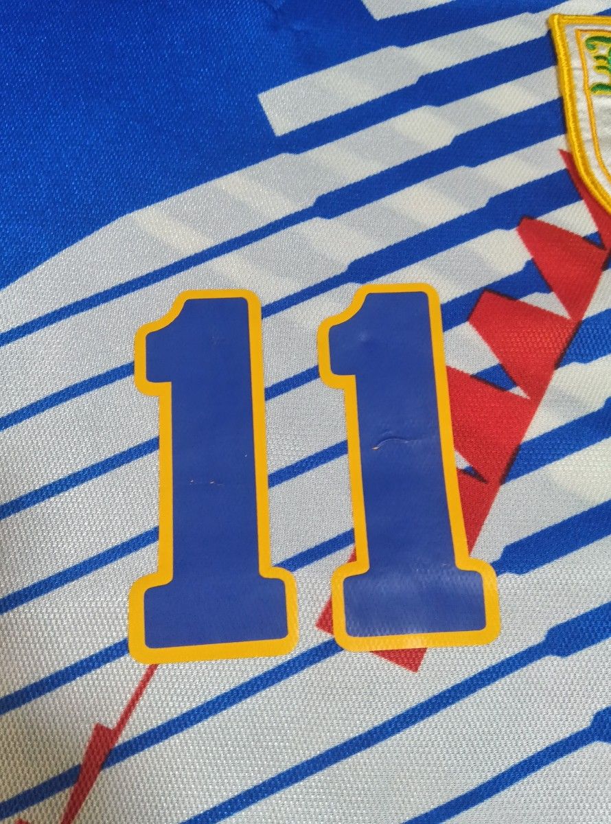 93 ドーハの悲劇 日本代表 11番 三浦知良 上下セット 正規品 93 ドーハの悲劇 日本代表 11番 三浦知良 上下セット 正規品