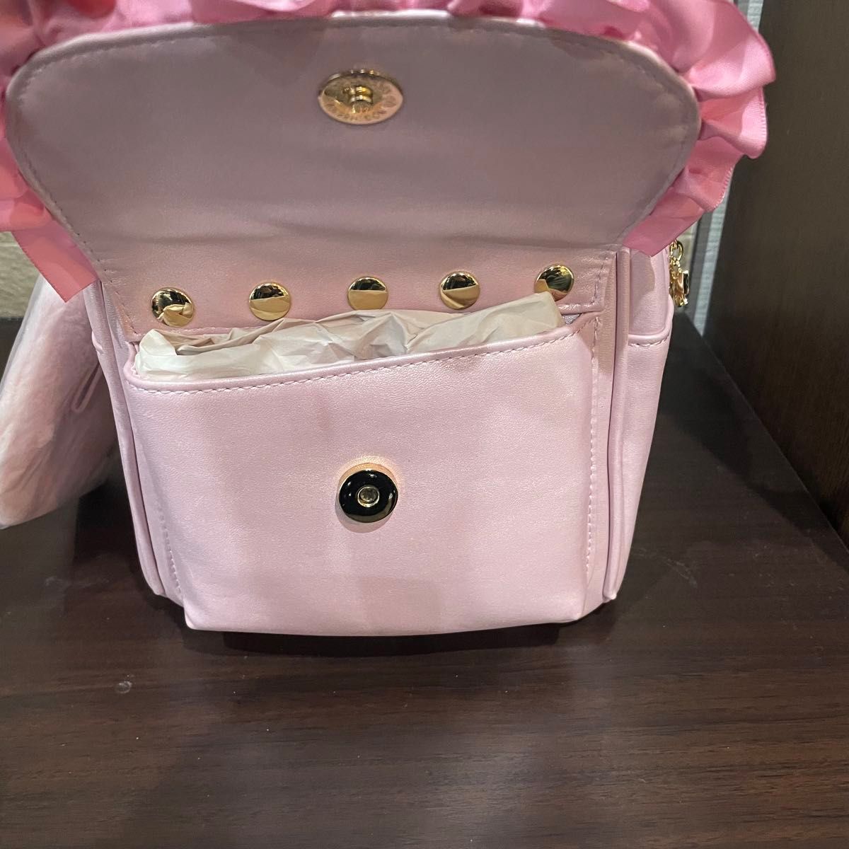 新品未使用タグ付き mezzo piano メゾピアノ リュック ファー 新品未使用タグ付き mezzo piano メゾピアノ リュック ファー