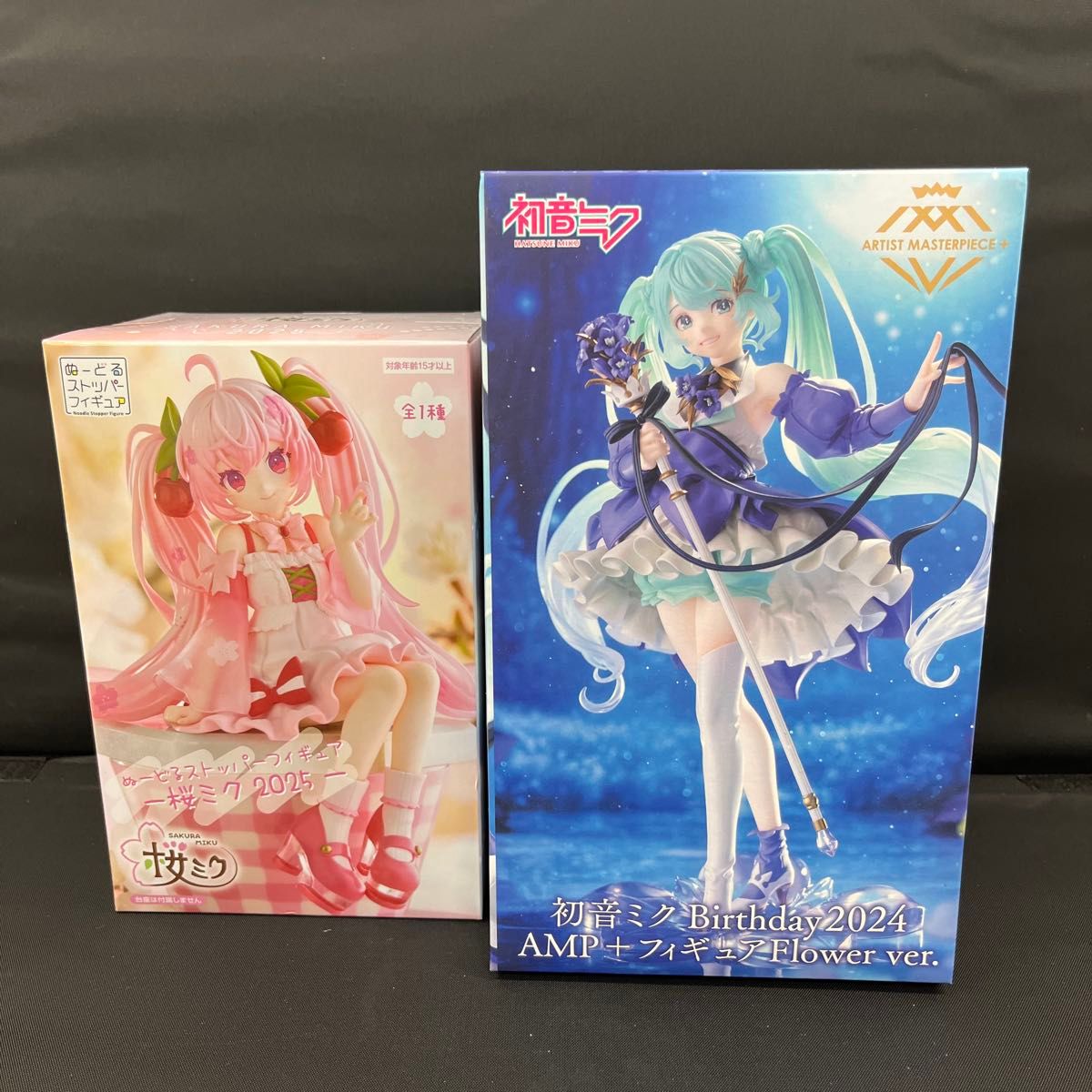 2個セット】初音ミク フィギュア AMP Flower/桜ミク2025 2個セット】初音ミク フィギュア AMP Flower/桜ミク2025